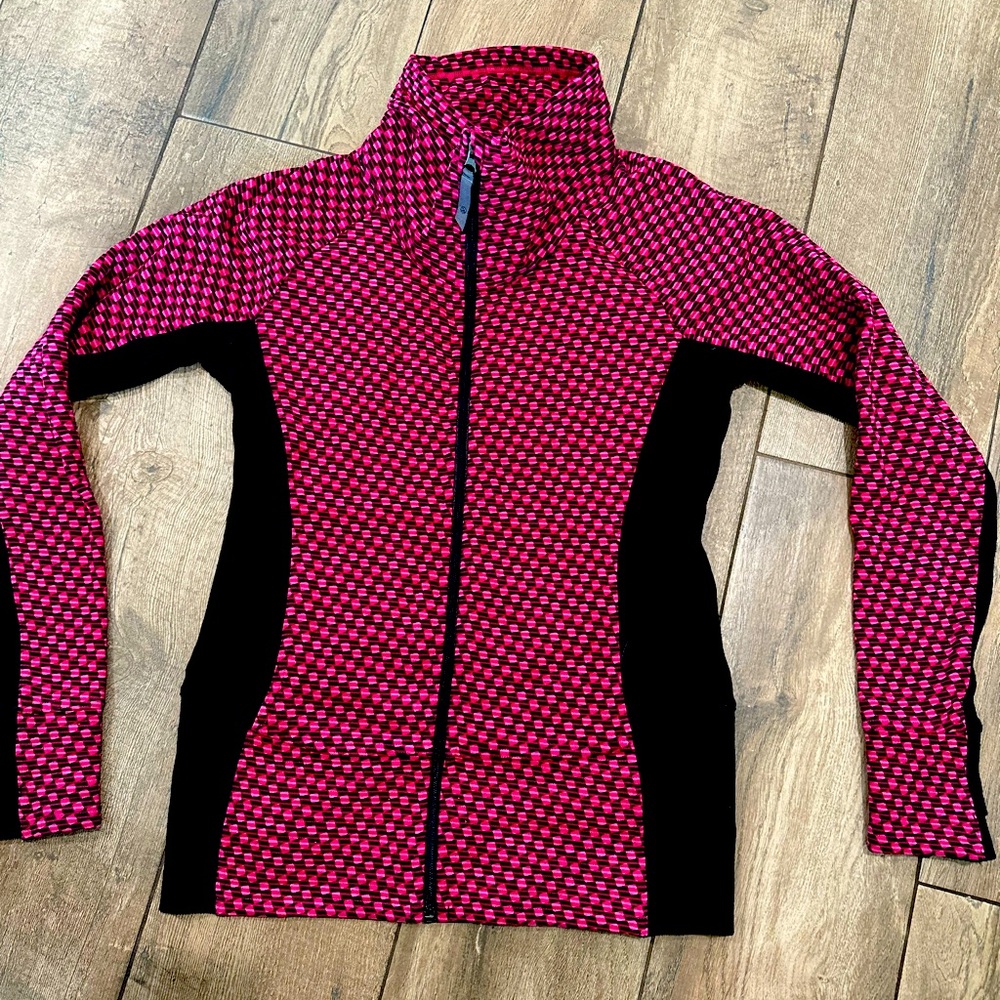 Thick Lululemon funnel neck zip up jacket size 8 heavy thick material new